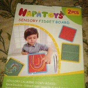 NEW, KIDS FIDGET SENSORY CALMING DOWN BOARD
